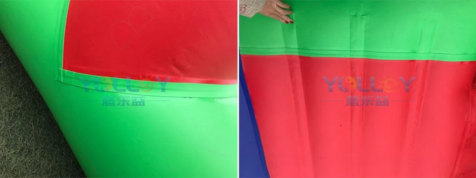 detail of inflatable water sports park-1