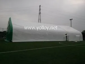 बड़े सुरंग आकार inflatable टेनिस कोर्ट