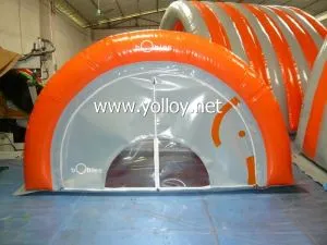 पोर्टेबल इन्फ्लैटबल 4 मैन ट्रैवल कैम्पिंग टेंट