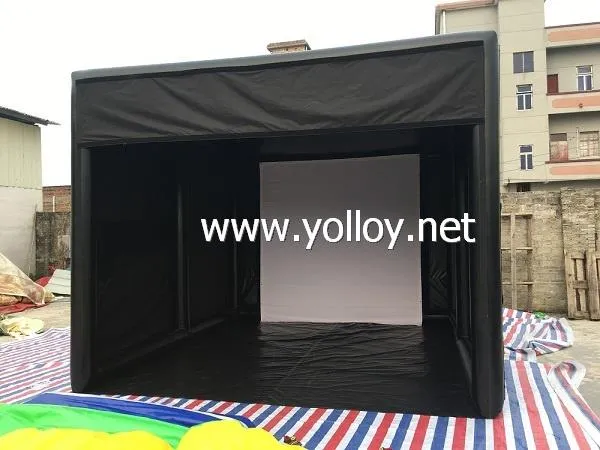 आउटडोर उपयोग के लिए इन्फ्लेटेबल गोल्फ टेंट