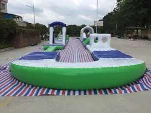 Inflatable जल बाधा फ़्लोटिंग खेल का मैदान
